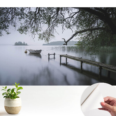 Tapeta do obyvaku Relaxace u jezera v klidu přírody