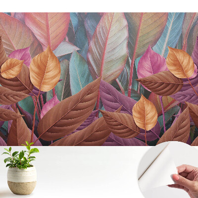 Tapeta na zeď Barvy listů jsou elegantní a harmonické.