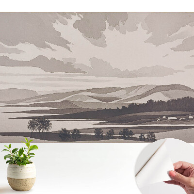 Tapeta Horská krajina, klidná harmonie přírody