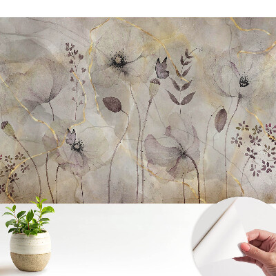 Tapeta na zeď Rustikální květiny s nádechem elegance