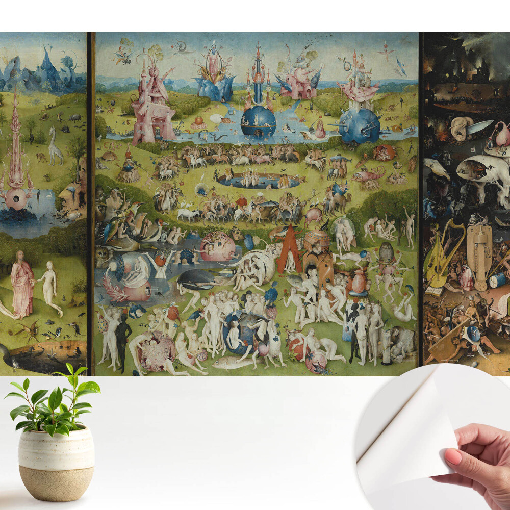 Tapeta do obyvaku Surrealistický, barevný svět fantazie