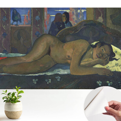 Tapeta do obyvaku Exotická žena v klidném interiéru