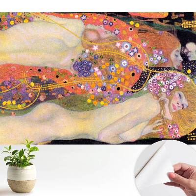 Tapeta do obyvaku Barevné květiny fantasy postavy