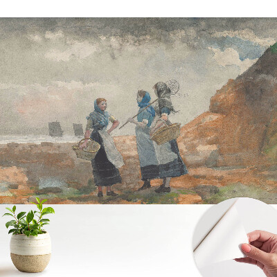 Tapeta na zeď Ženy u moře v tradičních krojích