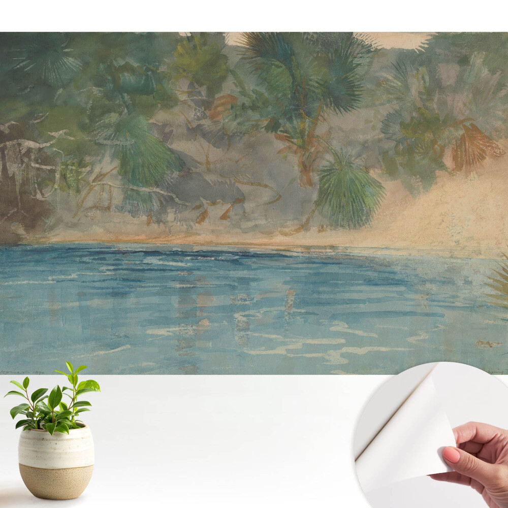 Tapeta do obyvaku Exotická krajina, relaxační atmosféra