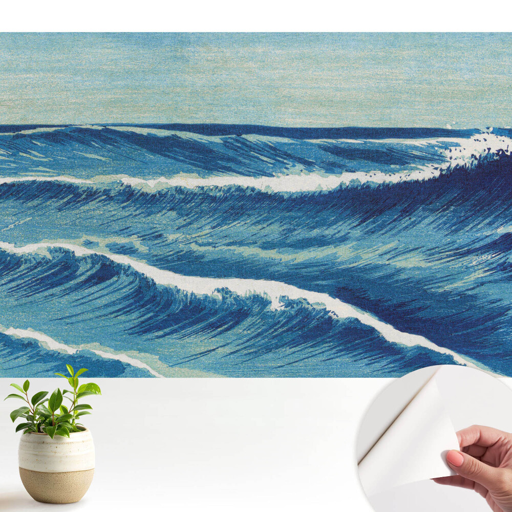 Tapeta Klasické inspirace mořskými vlnami