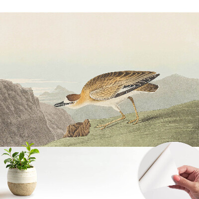 Tapeta Pták na úbočí hory