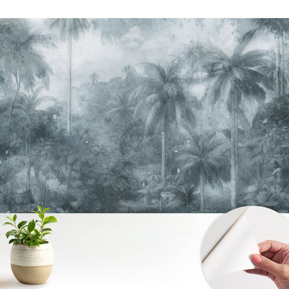 Tapeta na zeď Exotická džungle v klasickém stylu