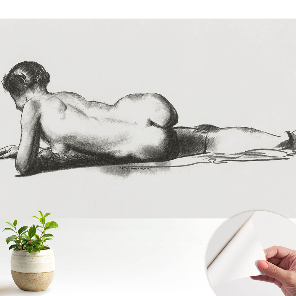 Tapeta Klasická elegance ženské siluety