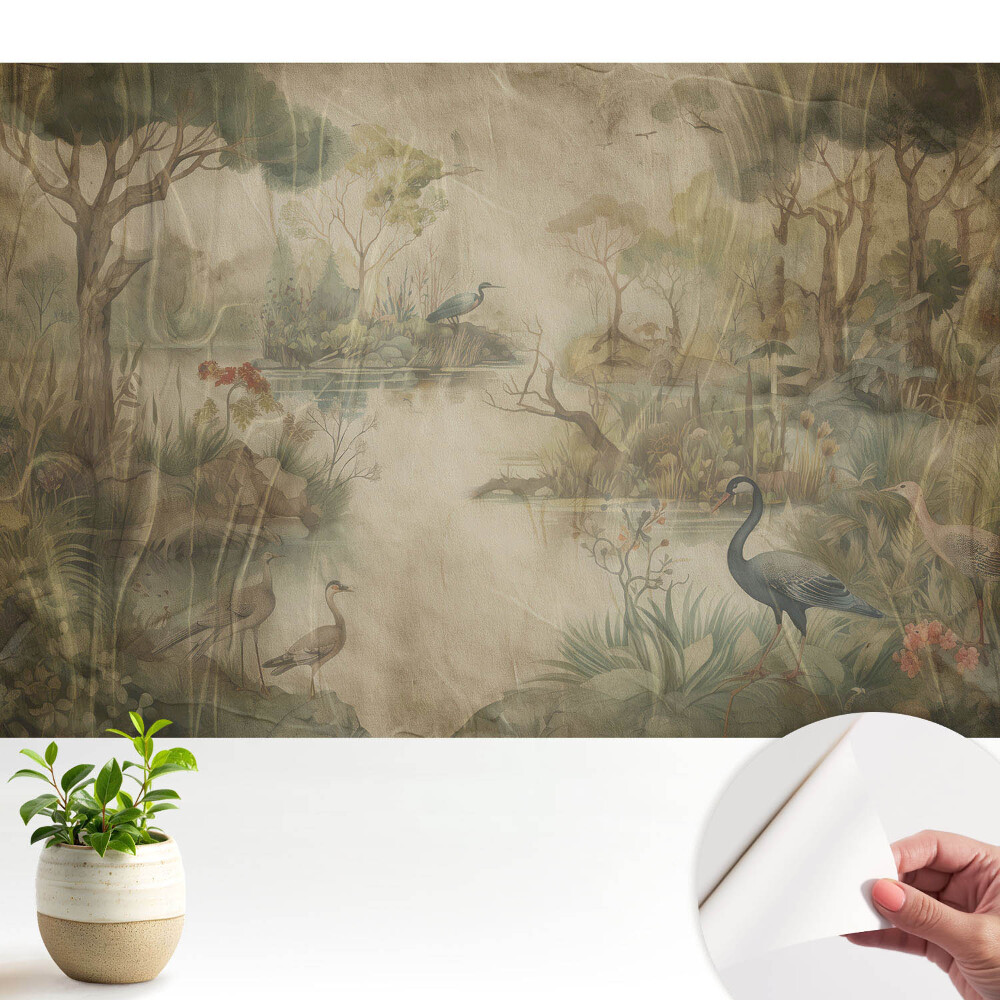 Tapeta do obyvaku Pastelová harmonie přírody