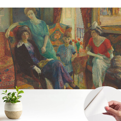 Tapeta do obyvaku Elegance v klasickém interiéru