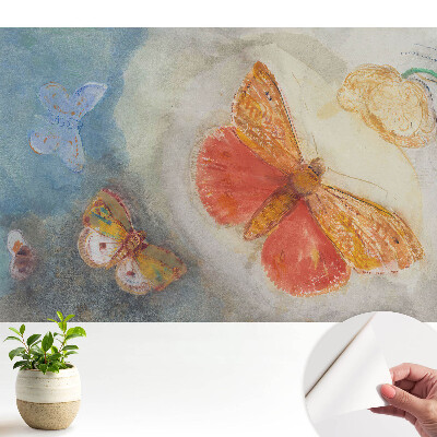 Tapeta Barevný motýlí ráj