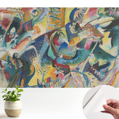 Tapeta s abstraktním motivem chaotických barev