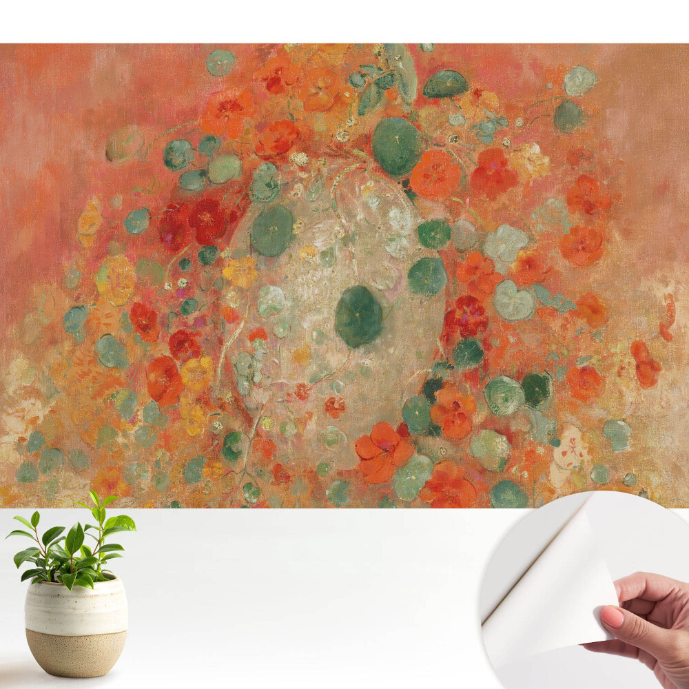 Tapeta do obyvaku Energická kytice květin