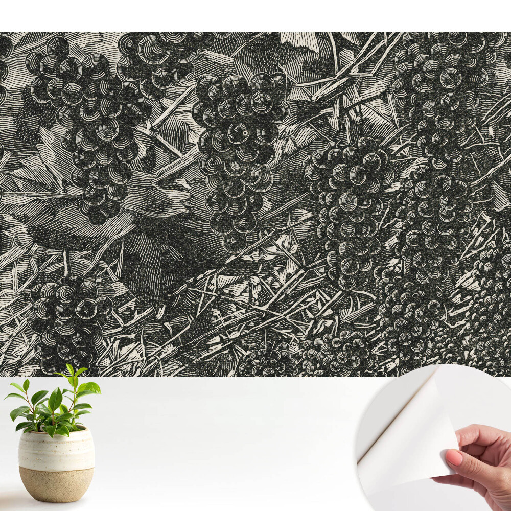 Tapeta Klasický hroznový motiv elegance