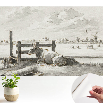 Tapeta na zeď Idylická krajina v klasickém stylu