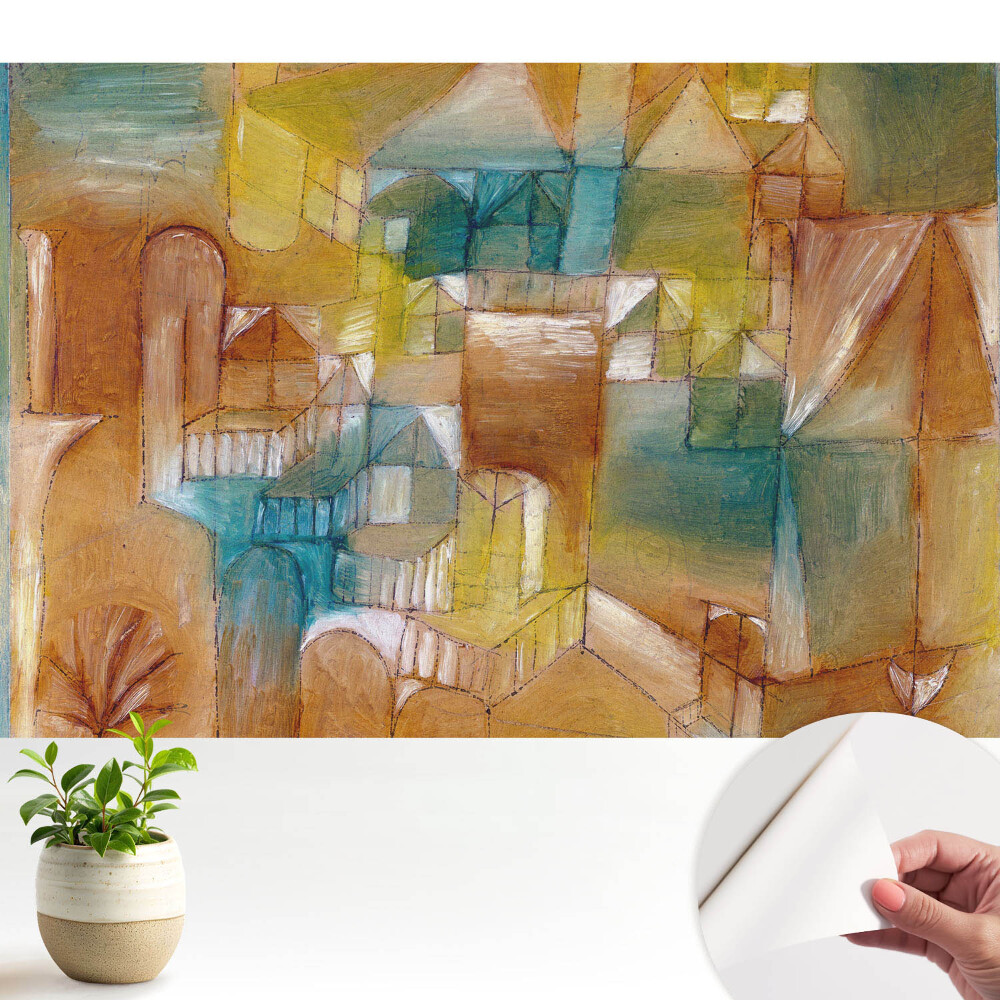 Tapeta na zeď Abstraktní město plné harmonie