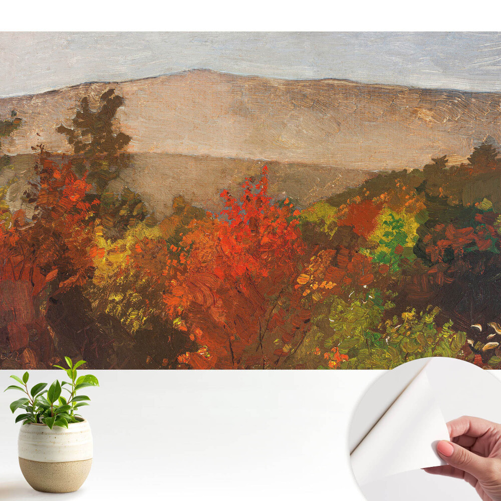 Tapeta na zeď Podzimní odstíny a malebné hory