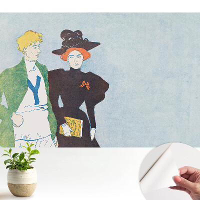 Tapeta Vintage elegance v moderním stylu