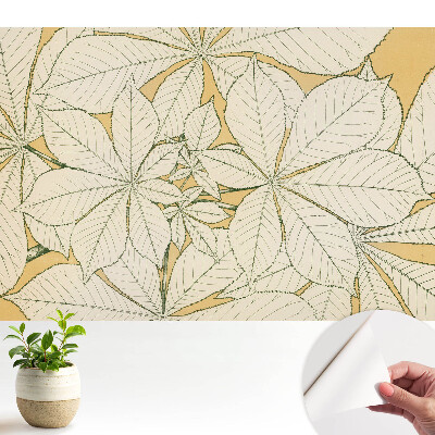 Tapeta na zeď Styl: minimalismus, harmonie, listí, útulnost