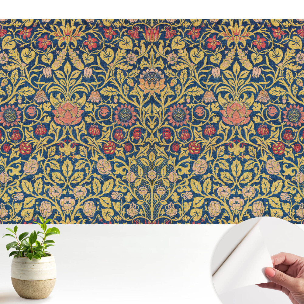 Tapeta Elegantní klasické květiny v opakující se kompozici