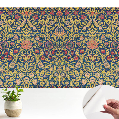 Tapeta s elegantním klasickým květinovým vzorem v opakující se kompozici