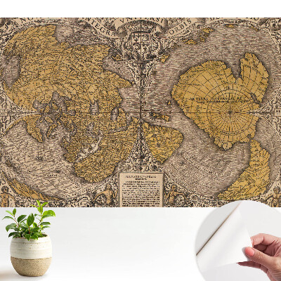 Tapeta do obyvaku Starožitná mapa světa