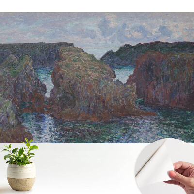 Tapeta na zeď Malebné skalnaté pobřeží, impresionismus