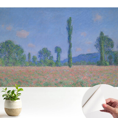 Tapeta na zeď Impresionistická krajina s topoly