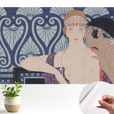 Tapeta ve stylu art deco s elegantními a luxusními detaily