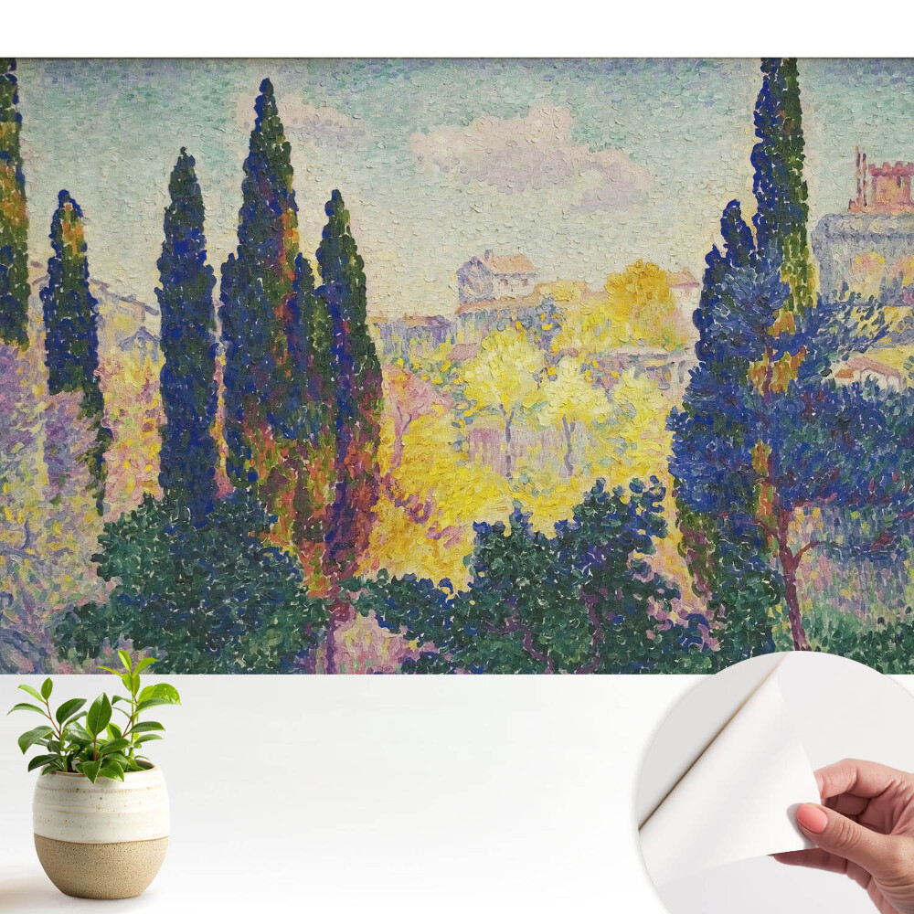 Tapeta Barevné stromy v impresionismu