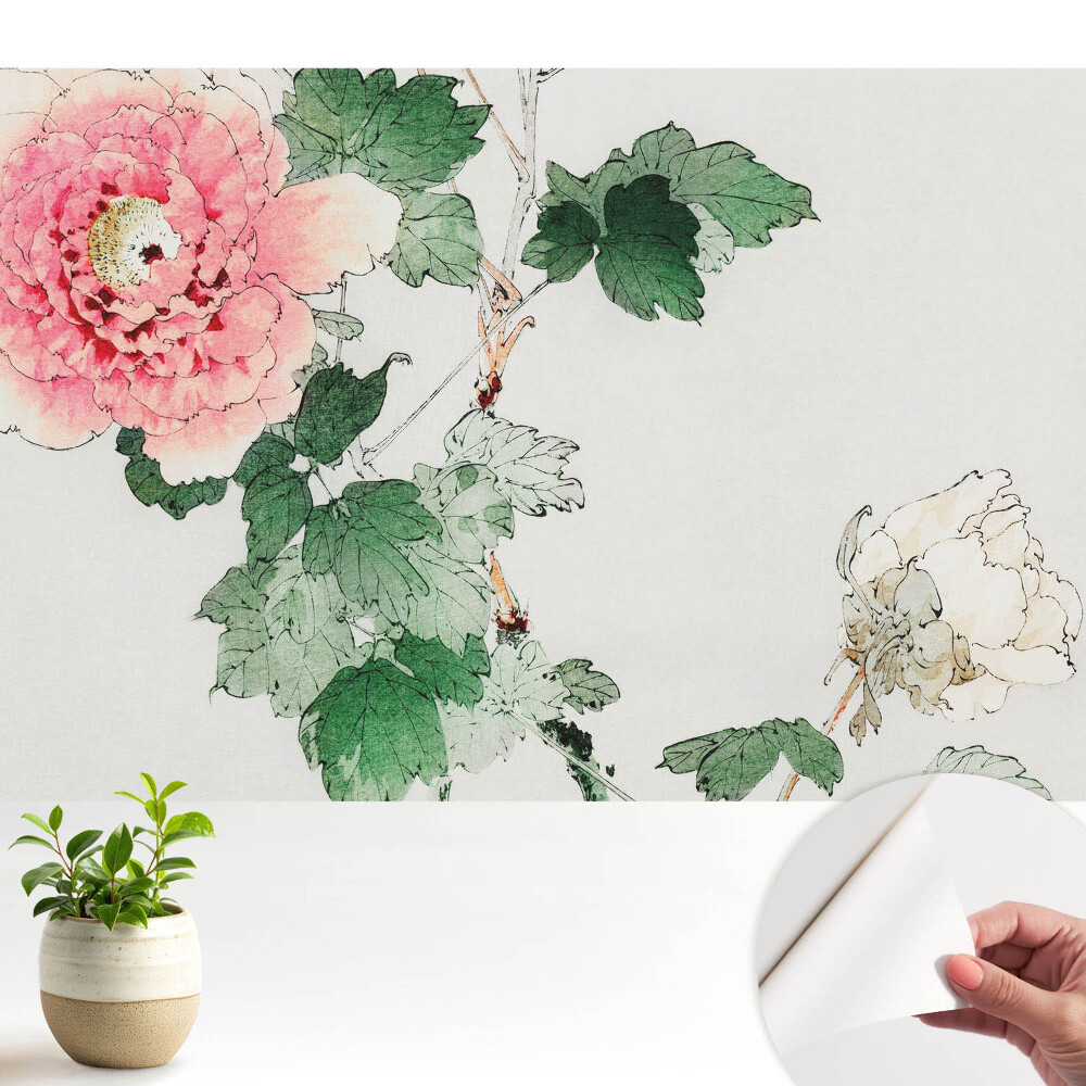 Tapeta Jemné květiny v klasickém stylu, harmonie