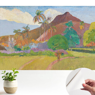 Tapeta na zeď s tropickou krajinou a palmami