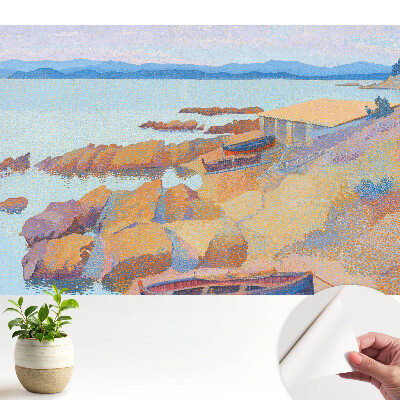 Tapeta s impresionistickou přímořskou krajinou