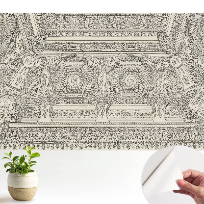 Tapeta Klasická ozdoba plná detailů