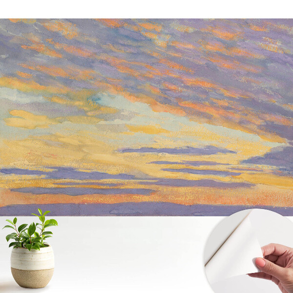 Tapeta Pastelová obloha, harmonie barev, impresionismus