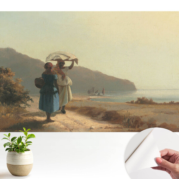 Tapeta do obyvaku Procházka po pláži