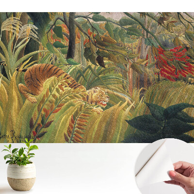 Tapeta Džunglový ráj se skrytým predátorem