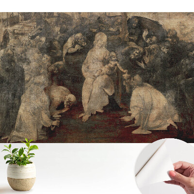 Tapeta na zeď s motivem klasických postav kolem Matky