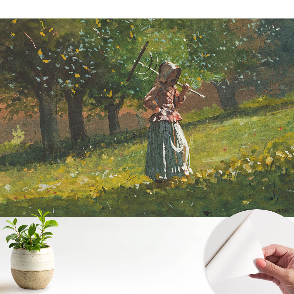 Tapeta Dámská procházka v parku