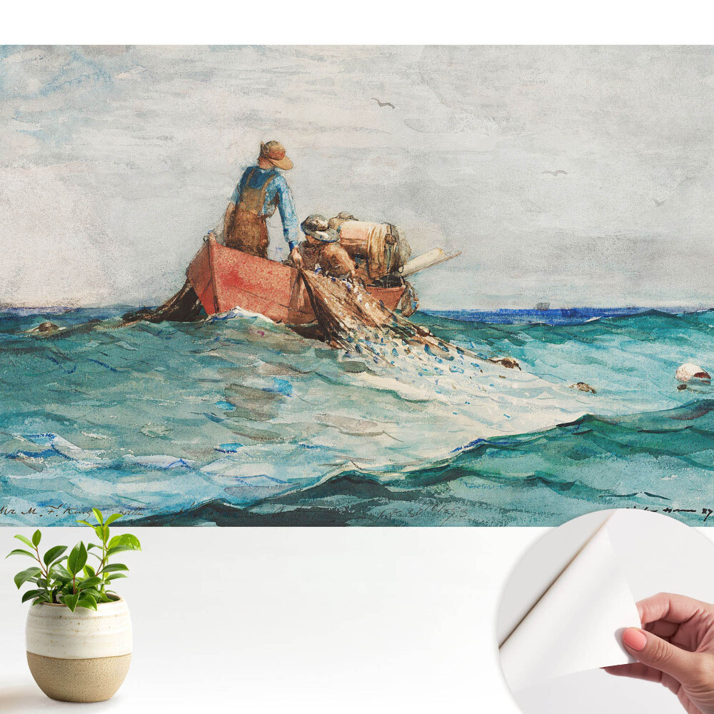 Tapeta na zeď Rybáři na moři