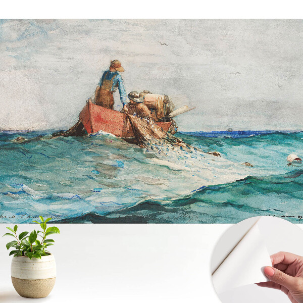 Tapeta na zeď Rybáři na moři