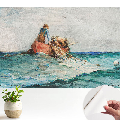 Tapeta na zeď Rybáři na moři