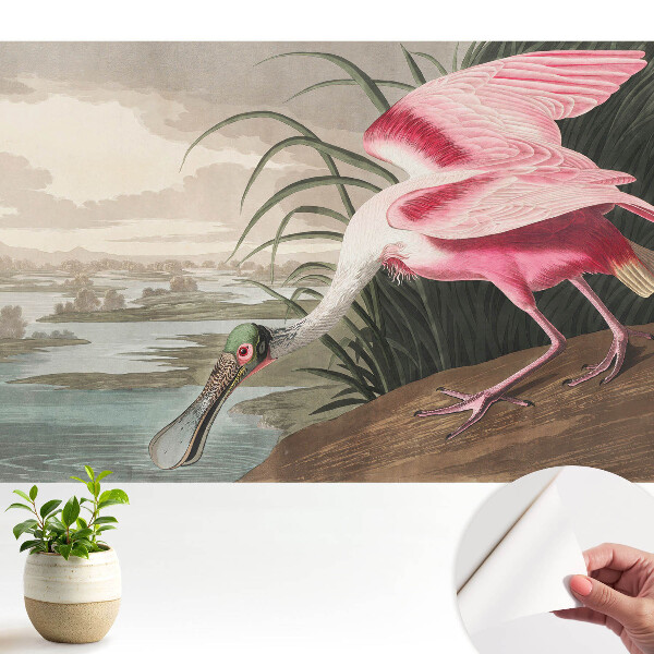 Tapeta na zeď Idylka s plameňákem