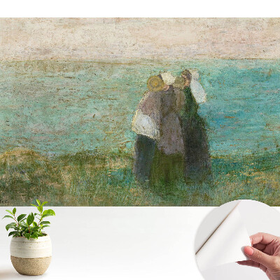 Tapeta do obyvaku Pokojní pozorovatelé na pobřeží