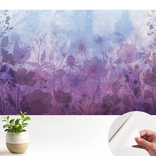 Tapeta na zeď Éterické květinové aranžmá