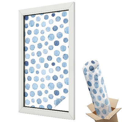 Okenní fólie Akvarelové tečky