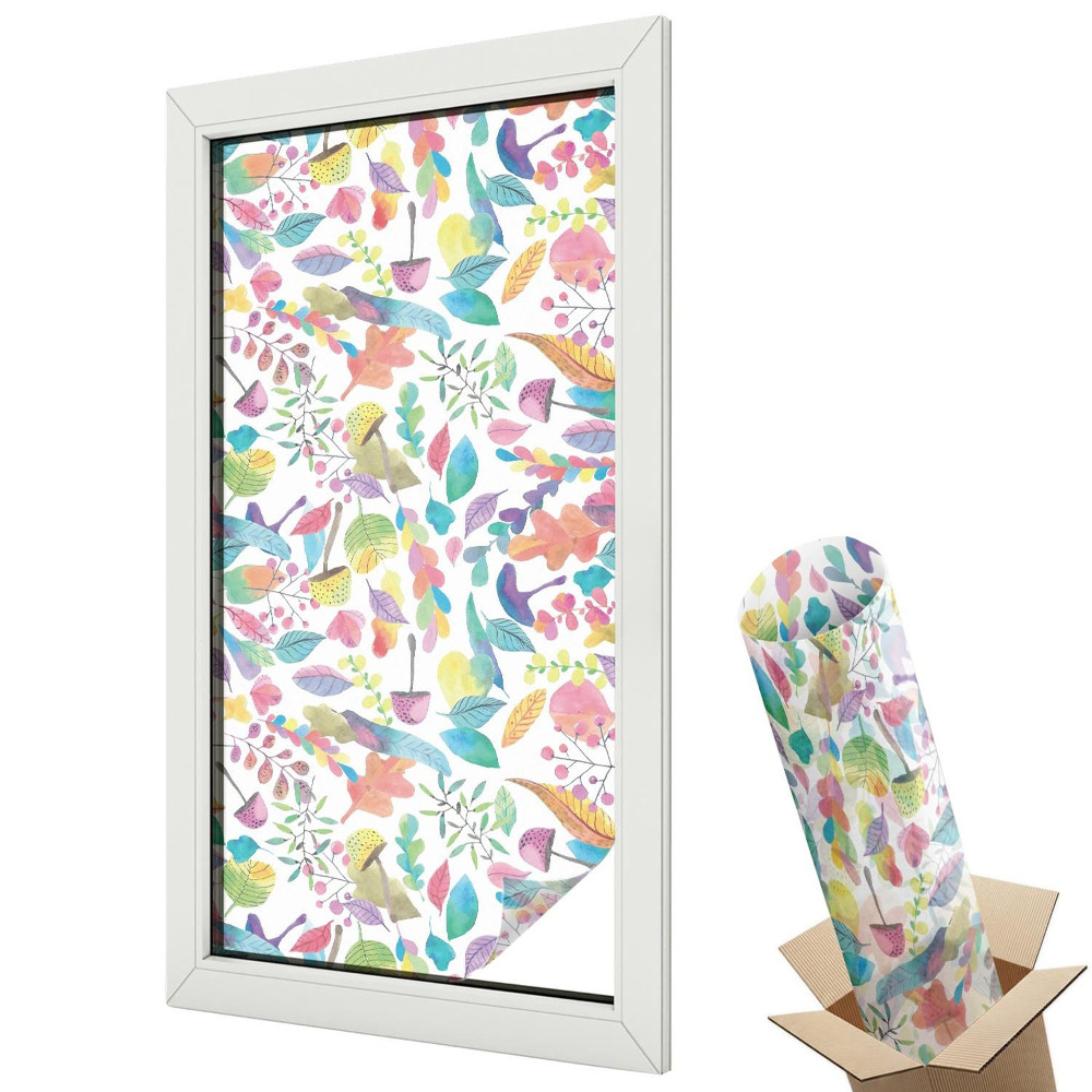 Protipohledová fólie na okna Barevné složení