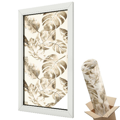 Fólie na okna proti slunci Tropické rostliny