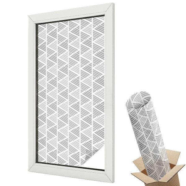 Fólie na okna proti slunci Kosočtvercový vzor
